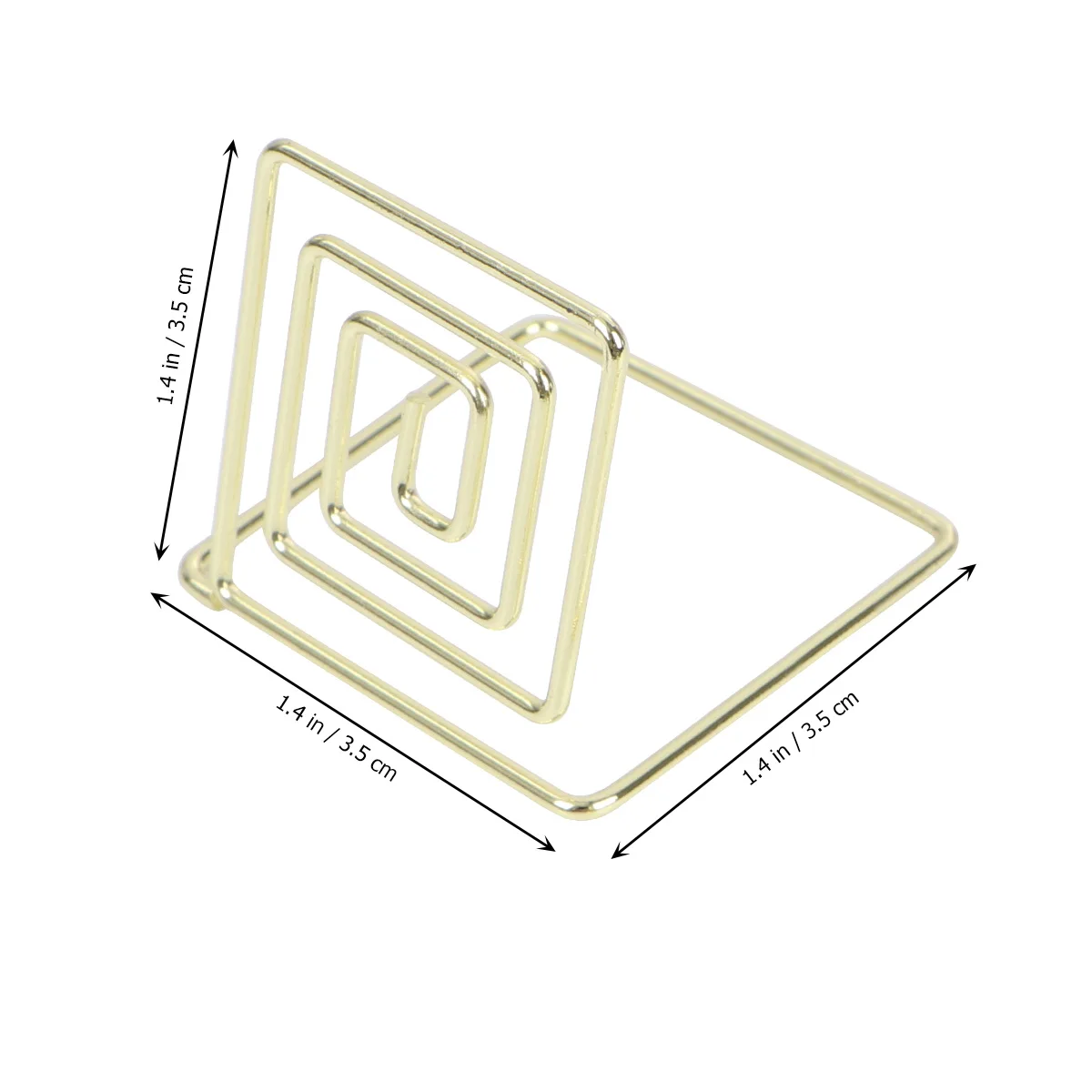 

16 Pcs Paper Clips Memo Holder Memorandum Wedding Supplies Table Number Holders