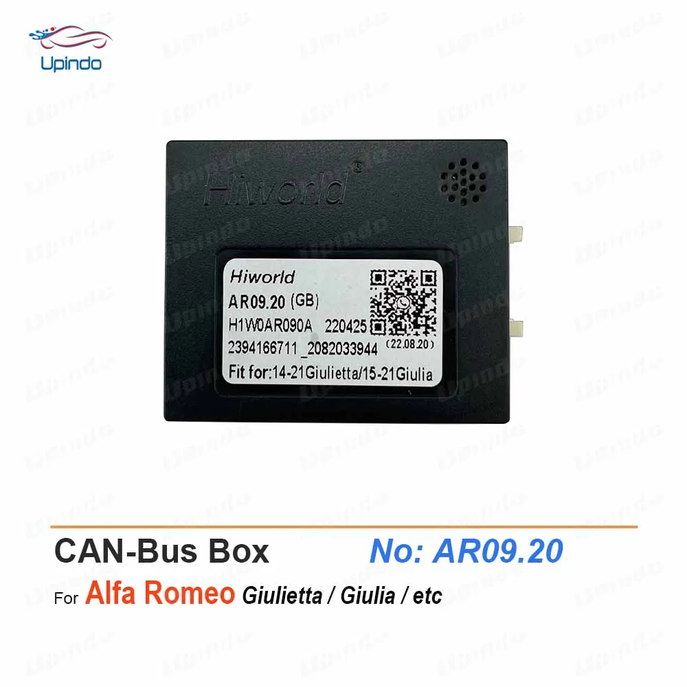 Car Radio CANbus Box Android Head Unit Accessories CAN Bus Decoder Adapter for Alfa Romeo Giulietta Giulia 940 952