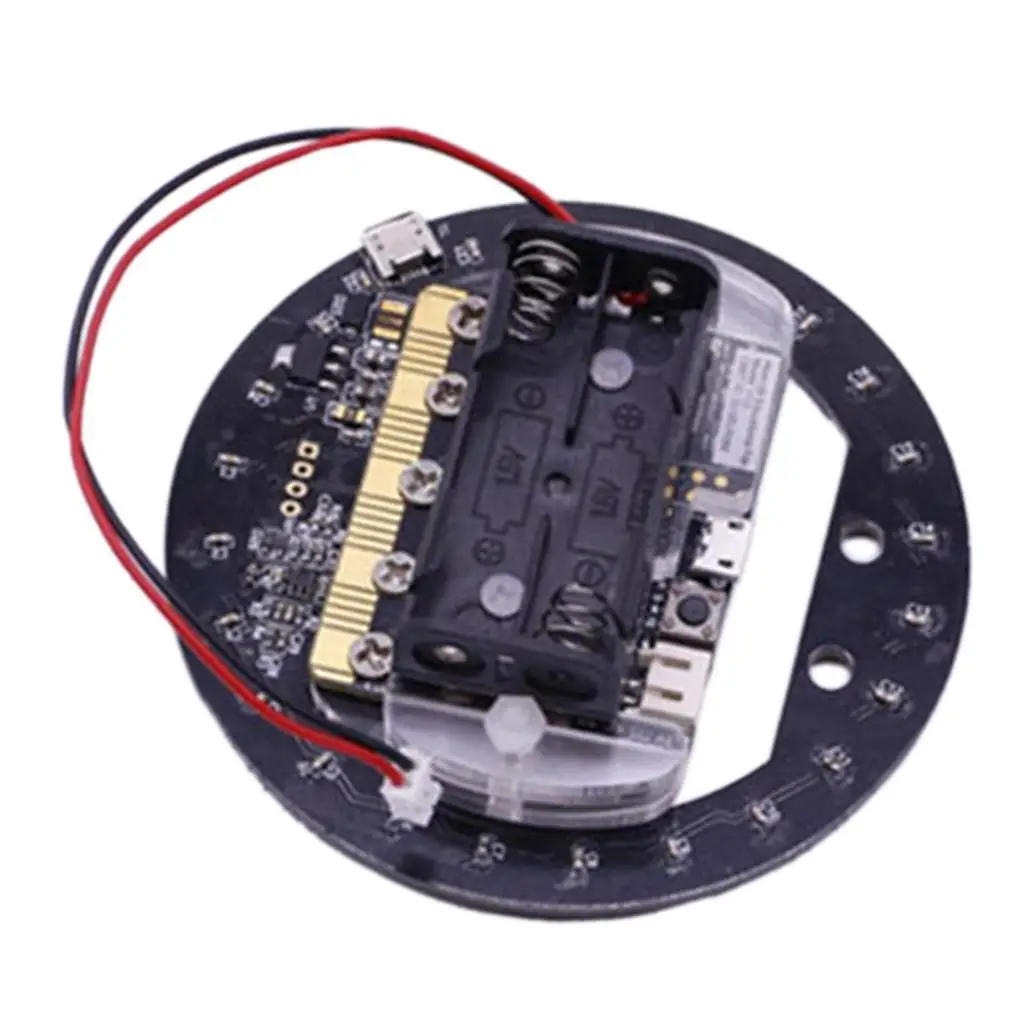 Controle de voz programável da placa de expansão Microbit Halo LED para