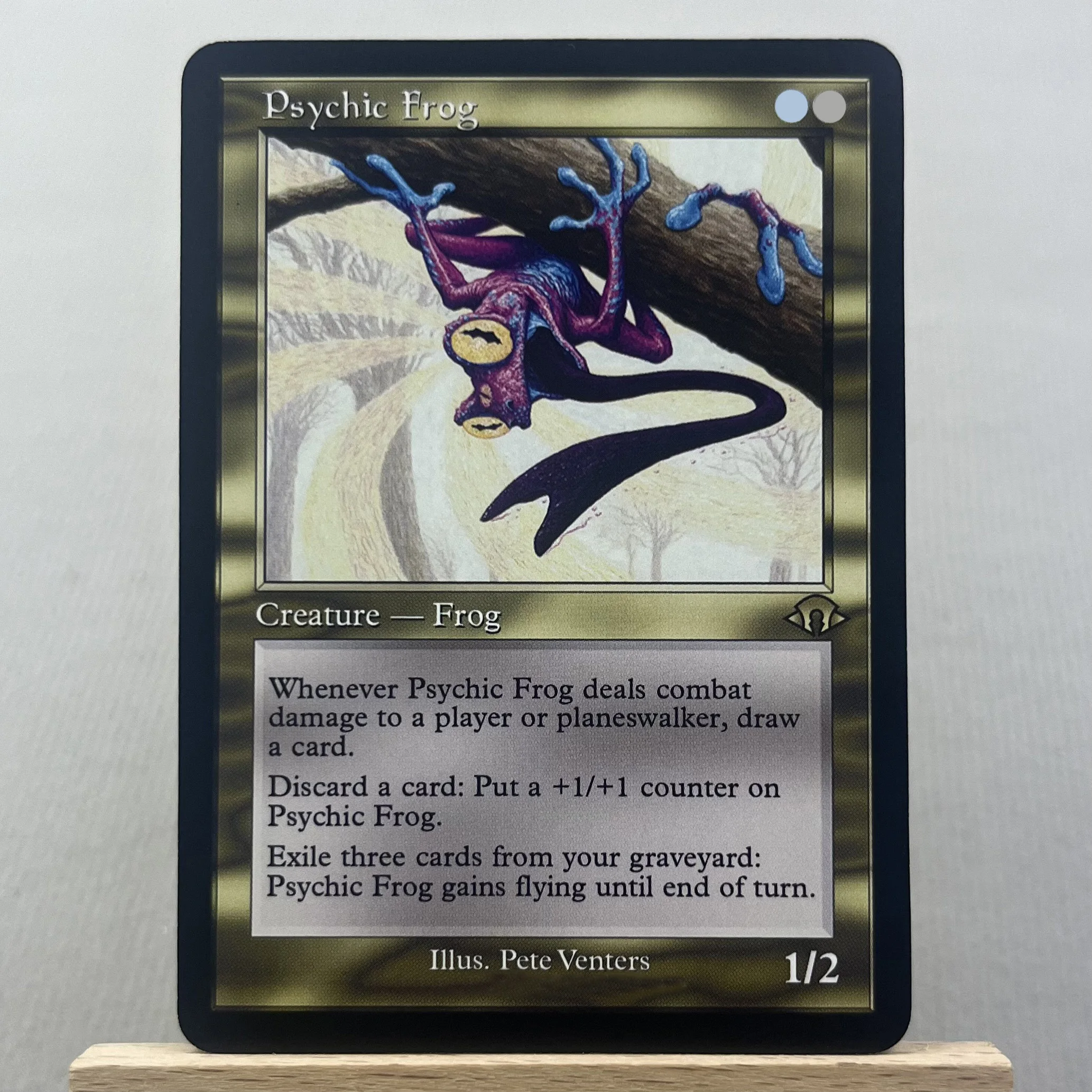 MH3 SLD HOLO8-Ⅰ02 Tcg cards German Black Core magical Mire Wooded Foothills Emrakul, the World Anew Ocelot Pride gather
