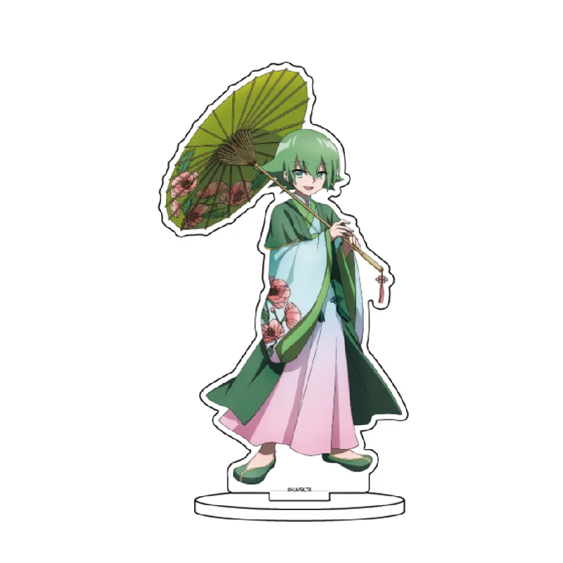 New style Anime High pixel Figure SHAMAN KING Model Plate Desk Decor Tachikawa Acrylic Stand Model Plate Cosplay Toy Gift 15CM 4