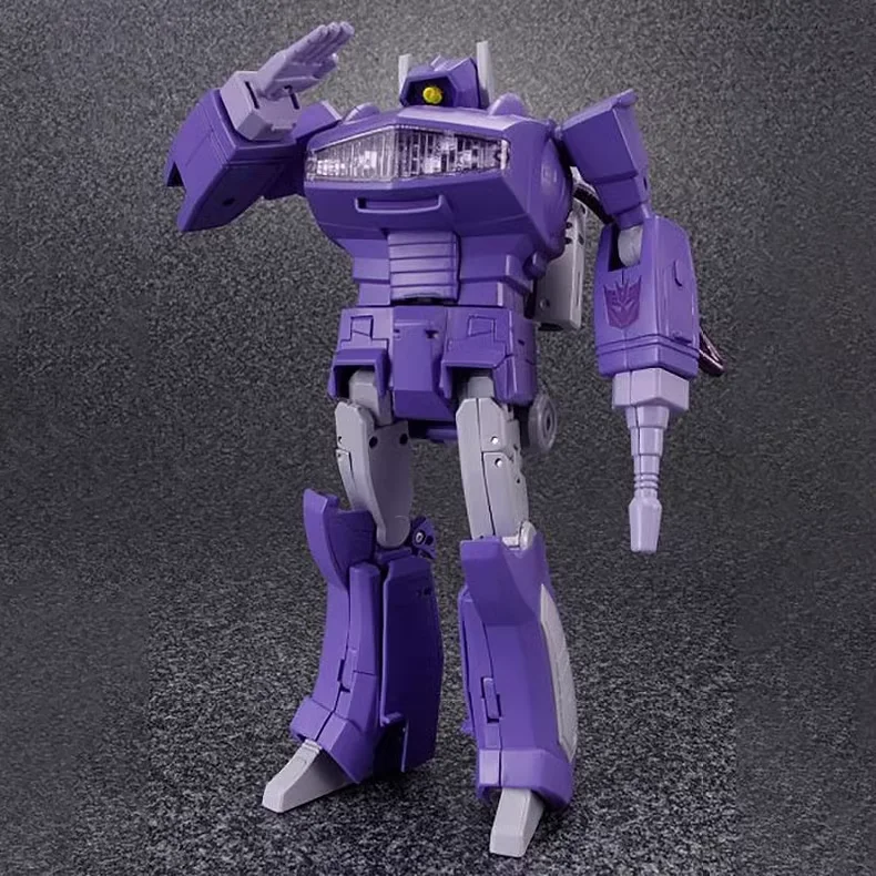 In Magazzino Giocattolo di Trasformazione MP29 Shockwave G01 Cartoon KO Versione Decepticon con Luce Action Figures Giocattoli Collezione Regali