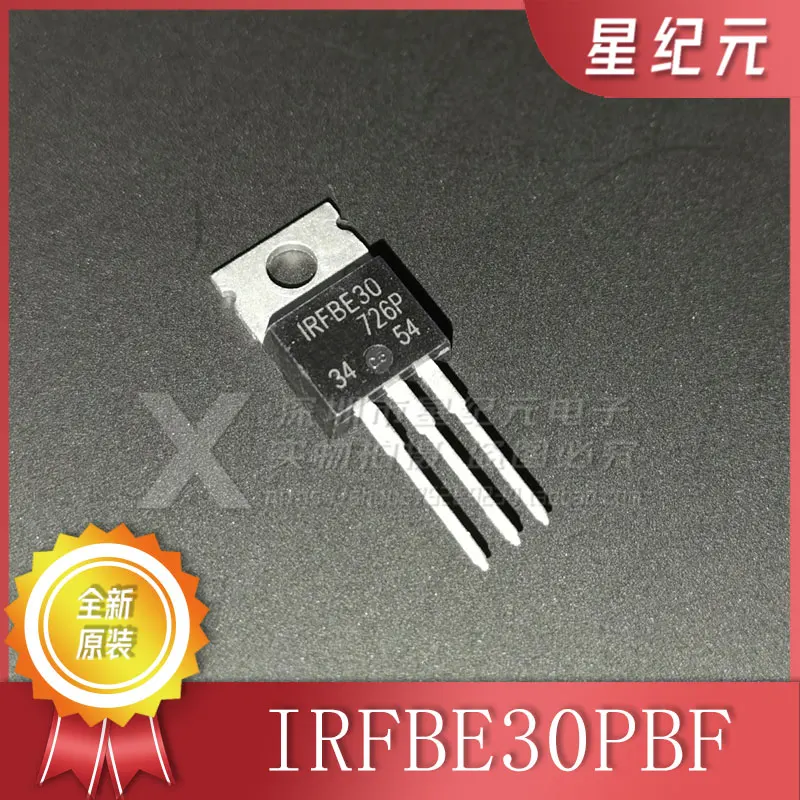 

1 Piece Original FET IRFBE30PBF IRFBE30 800V 4.1A TO-220 N Channel MOS Tube, Spot IN STOCK