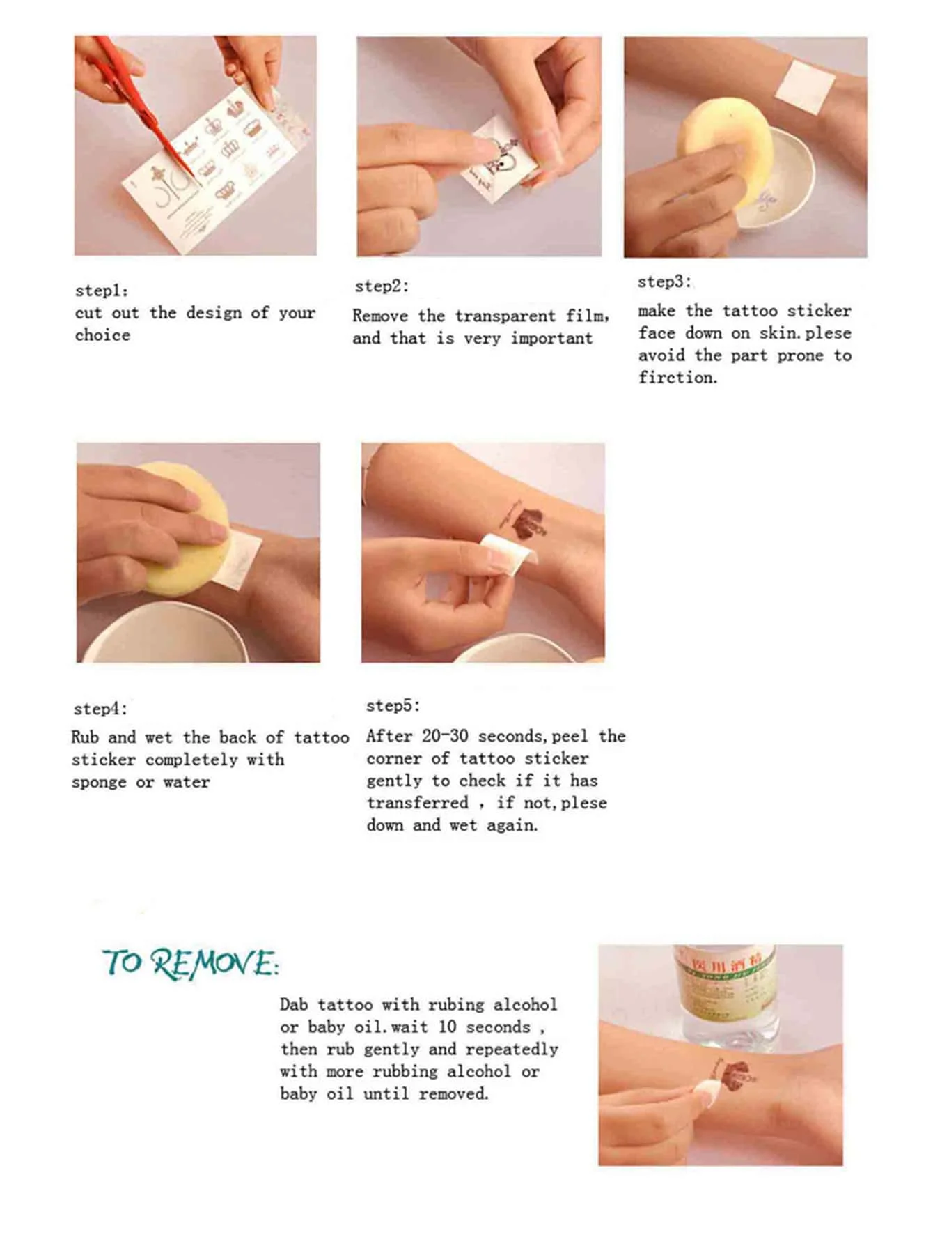 ملصق وشم، ورقة واحدة من الوشم المؤقت بنمط الشفاه للنساء، ملصقات وشم، للرجال والنساء والفتيات