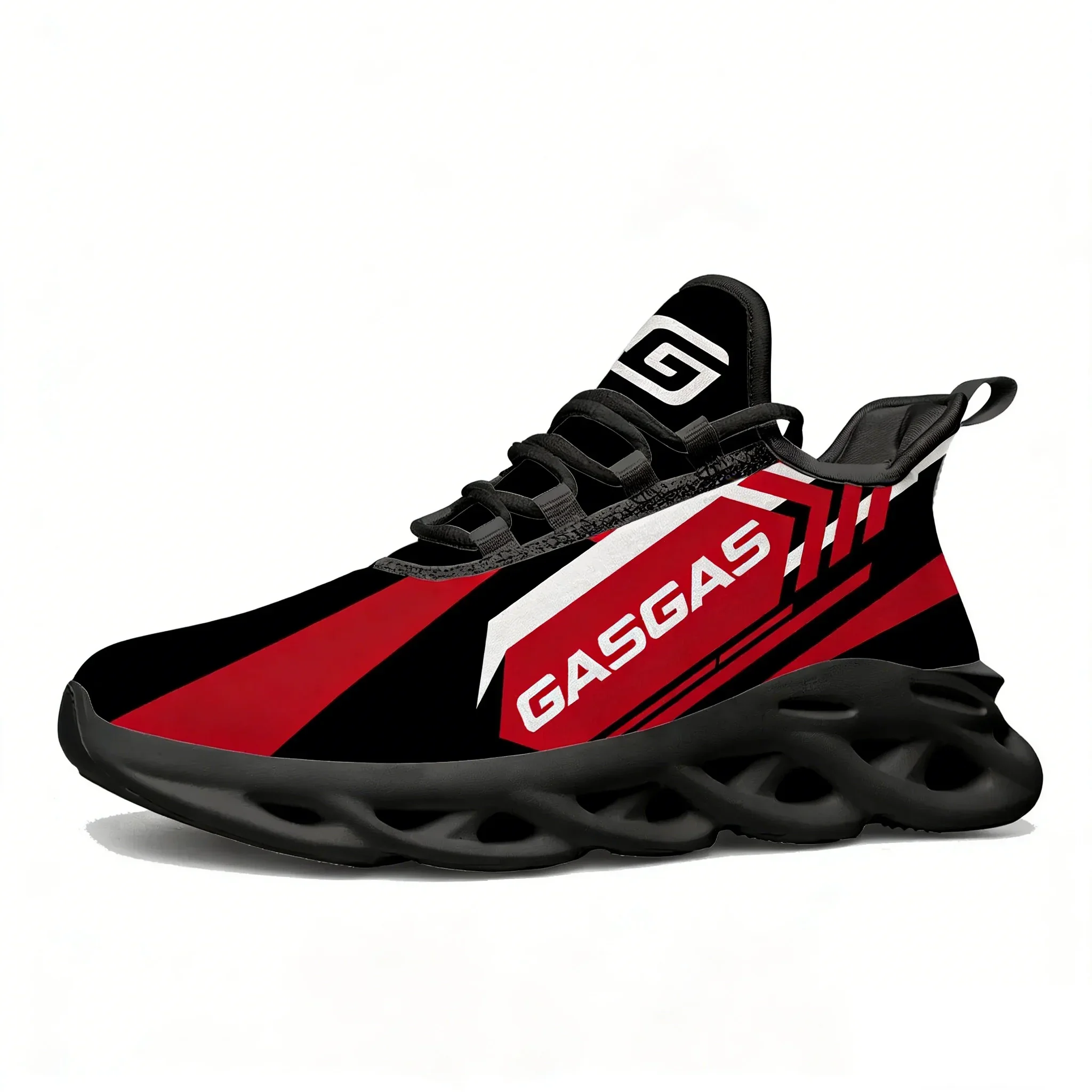 

GASGAS Motorcycle Flats Sneakers Mens Womens Sports Running Shoes High Quality Sneaker Lace Up Mesh Footwear Customize Shoe