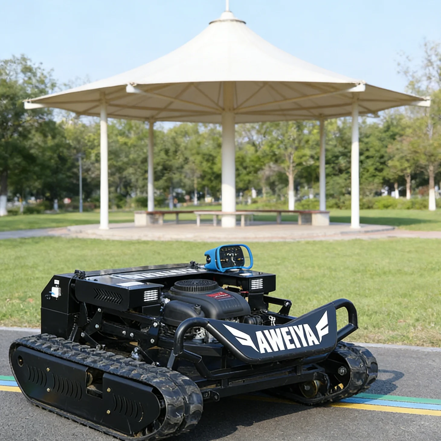 

Customized new lawn mower high horsepower four stroke self-propelled community push lawn mower factory hot selling item