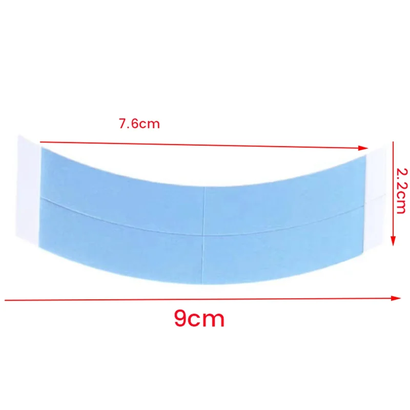 A97G 180 قطعة شعر مستعار قوي شريط مزدوج شعر مستعار لاصق تمديد شريط شعر مقاوم للماء لفيلم شعر مستعار دانتيل الشعر المستعار مع خط الحز ، دورا