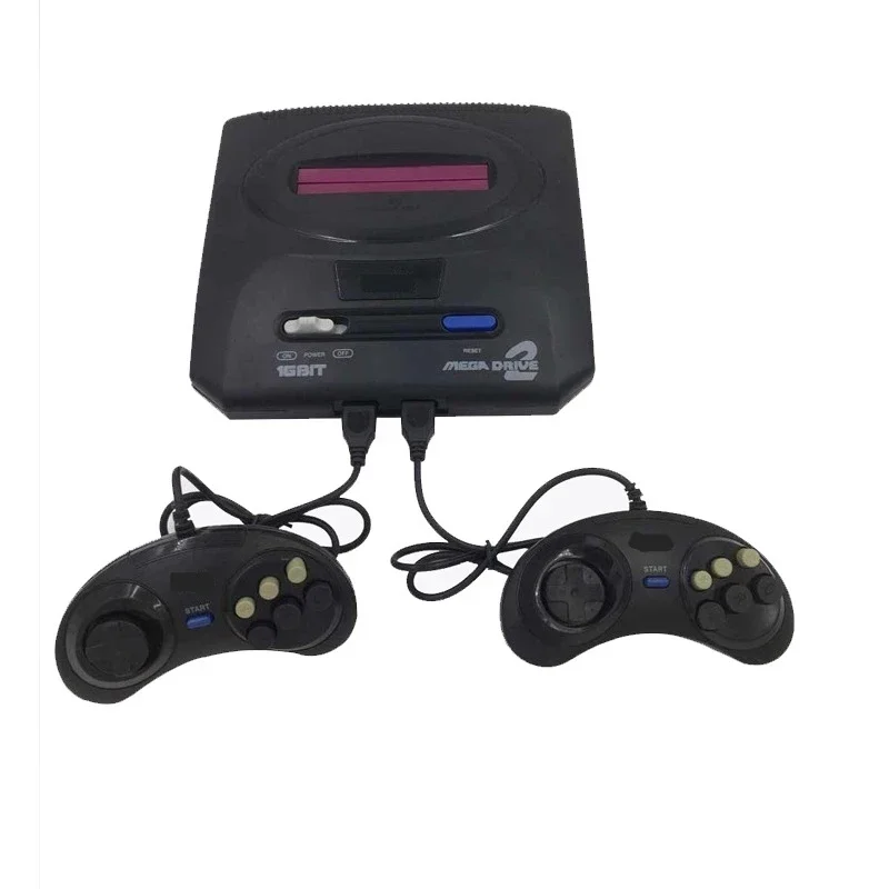 New 16 bit Retro Video Console with Wired Gamepad Support Game Card Home Game Console For MD Sega Family Game EU plug