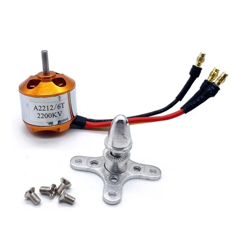 New Brushless Motor A2212 2212 1000KV/1400KV/2200KV 40A ESC 6035/8060/1060 Propeller SG90 9G Servo for RC Fixed Wing Helicopte