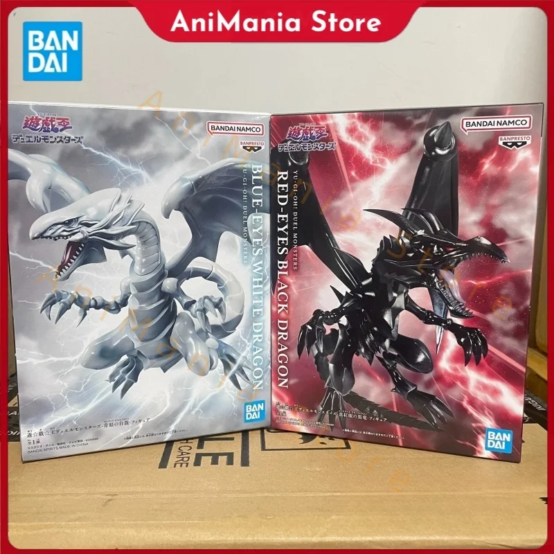 

В наличии Оригинальный Bandai Banpresto Yu-Gi-Oh! Duel Monsters Bb Blue-Eyes Белый Дракон Аниме Фигурка Красные Глаза Черные Игрушки