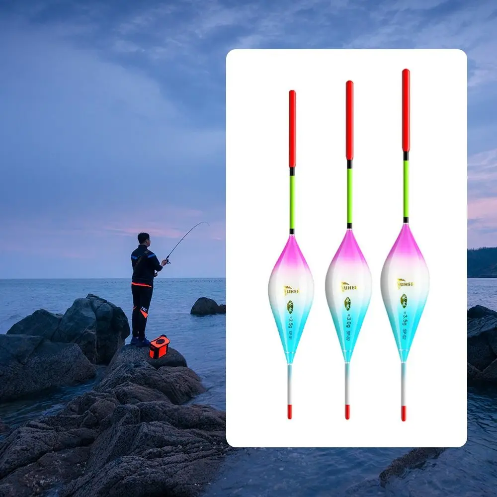 Durable High Sensitivity Shallow Water Floating Bold Hollow Tail Eye-catching Fish Float Fishing Accessories Short Float