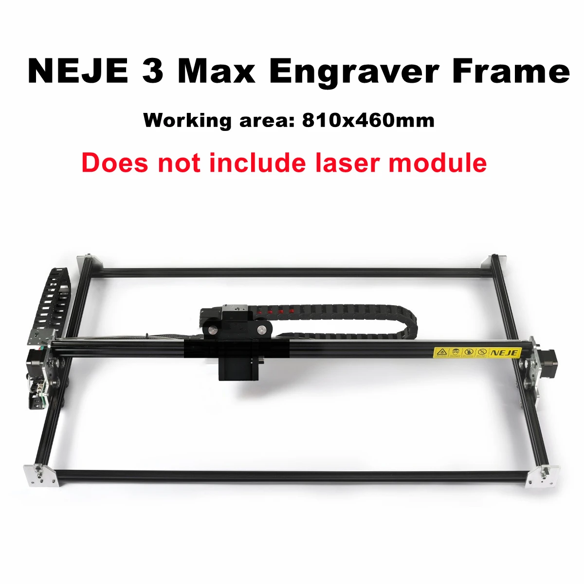 NEJE 4 MAX/3 Max/Pro/Plus CNC Laser Engraver Frame Without Laser Module Bluetooth APP Control Lightburn LaserGRBL NEJE Software