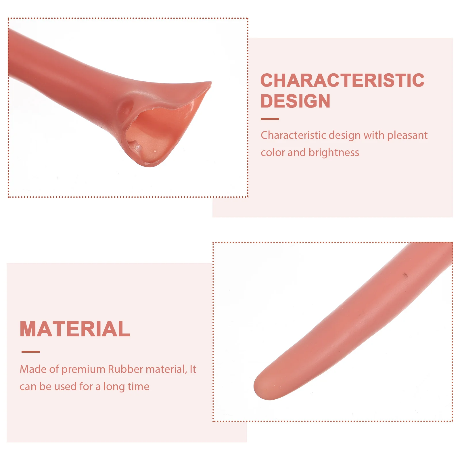 Telescopic Pointy Witch Nose 2pcs Set Fun Halloween Cosplay Prop Party Accessory Stretchable Nose Gag Gift