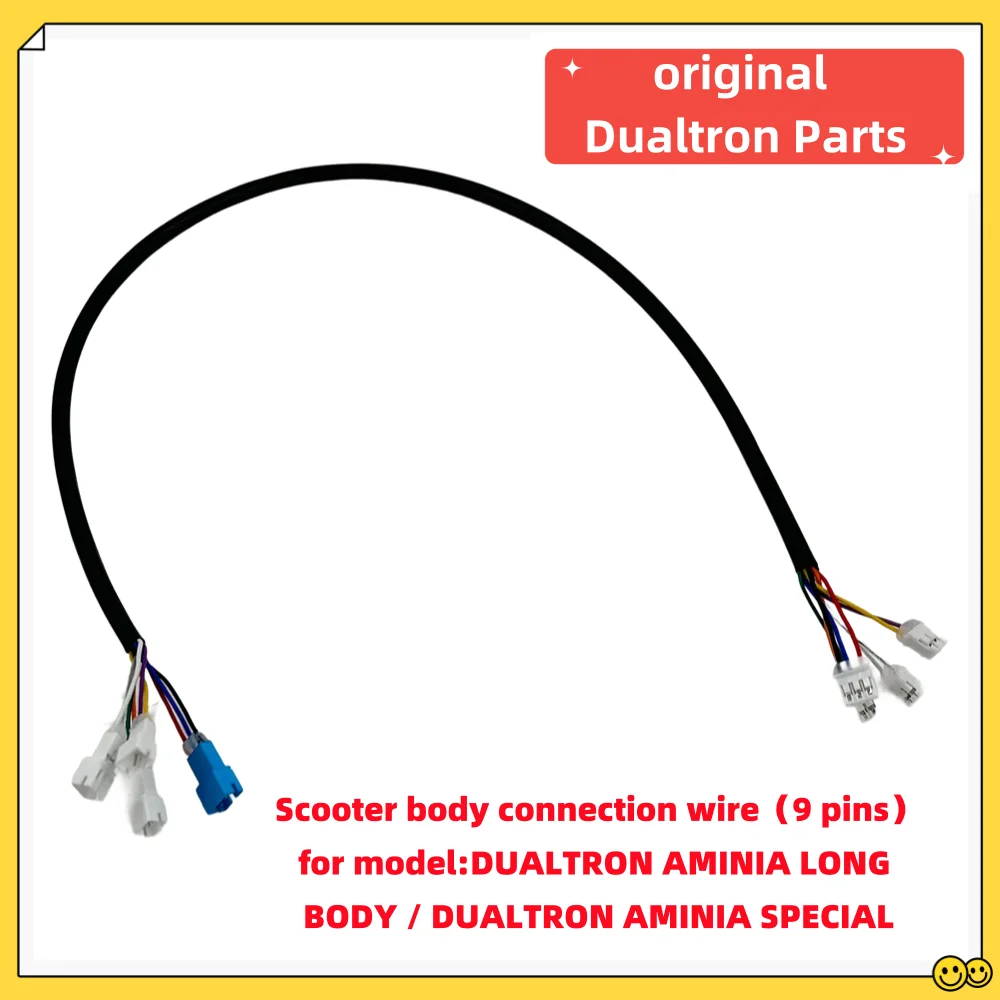 

Original Dualtron Parts Scooter body connection wire（9 pins）For model DUALTRON AMINIA LONG BODY ,DUALTRON AMINIA SPECIAL spare