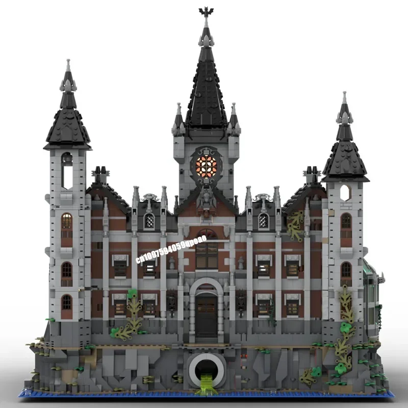 

Новинка, 6755 шт., хит продаж, знаменитый фильм «Летучая мышь», Moc Asylum, модель на заказ, головоломка «сделай сам», креативные идеи, детские игрушки, подарки на Рождество, день рождения 70912