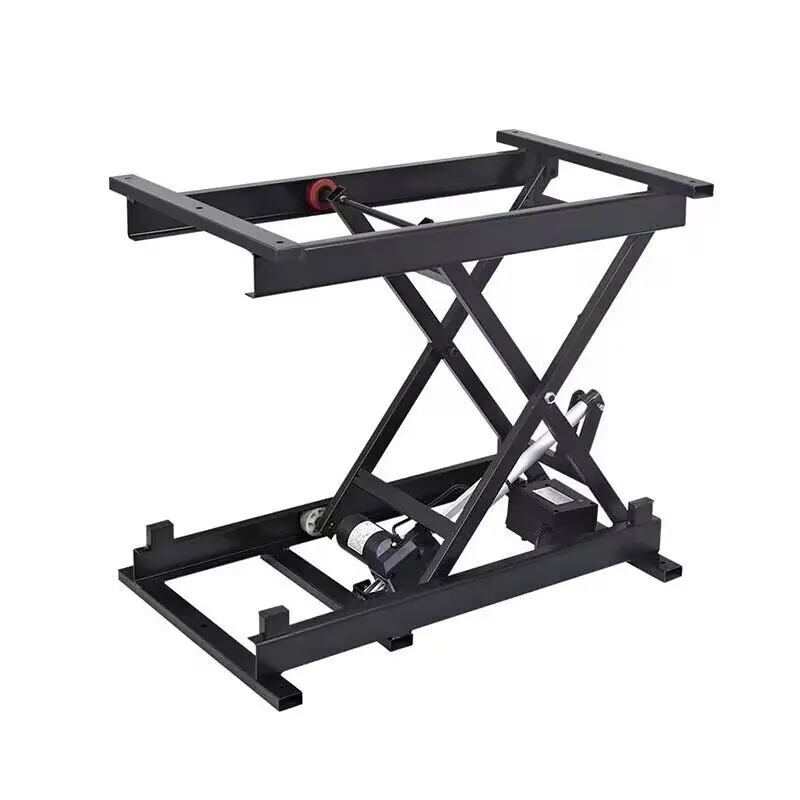 

Lifting Hardware Folding Iron Frame Table Lifting Electric Wired Remote Control Coffee Table Dining Table