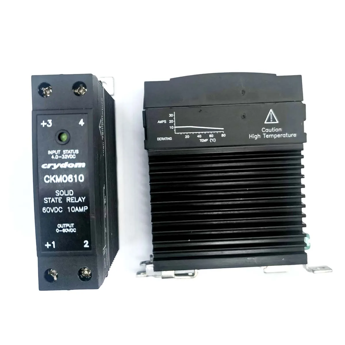 

Solid State Relay SPST-NO (1 Form A) SSR with Integrated Heat Sink CKM0620 CKM0630 CKM0610