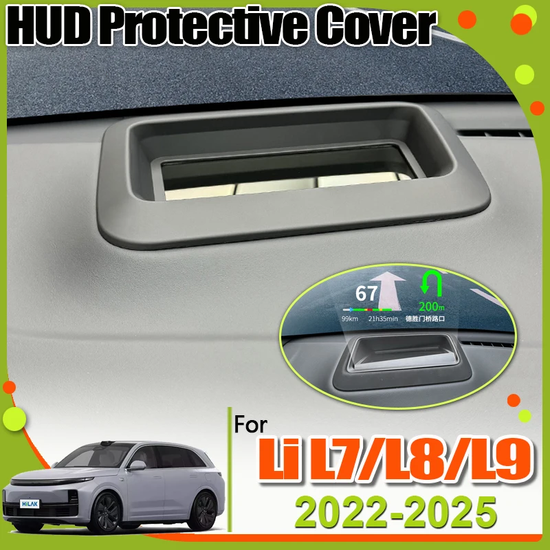 

For Lixiang Li L7 L8 L9 2022 2023 2024 2025 Car Hud Head Up Display Protective Cover Protective Cover Interior Auto Accessories