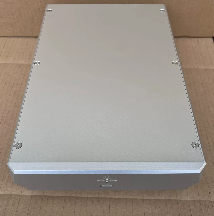 Clock Style All Aluminum Amplifier Chassis / Preamplifier Case / AMP Enclosure DIY Box (208*70*310mm)