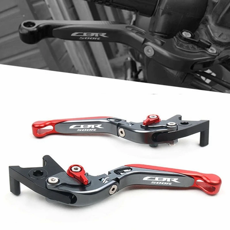 Motorcycle CNC Folding Extendable Brake Clutch Lever Fit For CBR500R CBR 500R 2013-2021