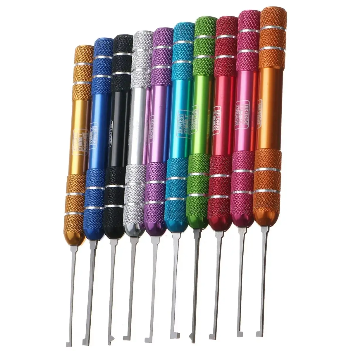 

Factory supply 12 in 1 lock pickaxe set unlocking exercise kit, with key removal accessories