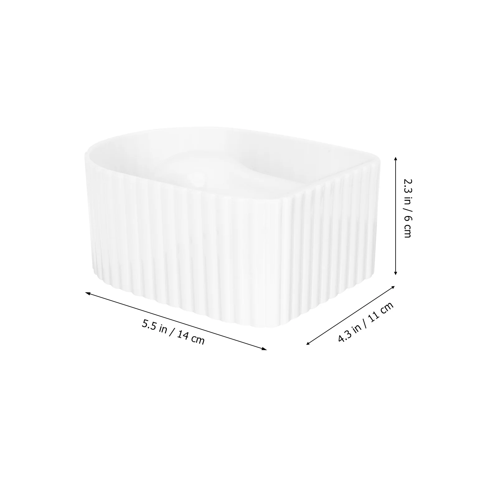 Acrylic Manicure Soaking Bowl For Nail Art Removal Polish Treatment Hand Spa At Home Salon Nail Soak Off Bowl