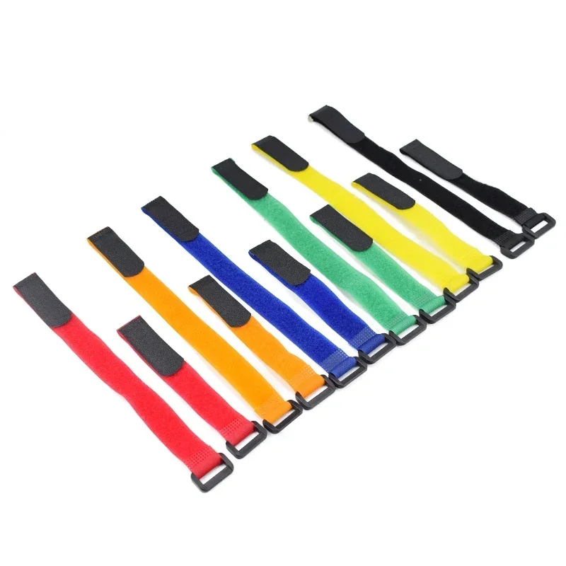 AliExpress 5pcs/lot Bicycle Handlebar Strap Holder Cycling Flashlight Tie Rope Bandages Universal Nylon Sticky Tie Fixed Items Bike Strap