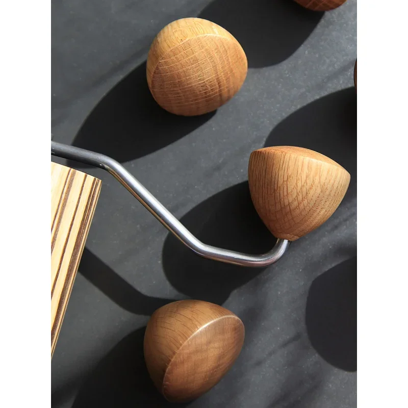 for German C40 hand-cranked coffee grinder mk3 universal accessories handle solid wood ball head oak original color