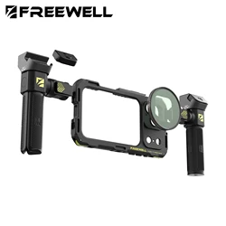 Freewell SmartPhone Genius Rig Cage Tripod Basic Kit for iPhone 16 / 17 Pro ＆ Pro MAX  Recording Video Filmmaking Stabilizer