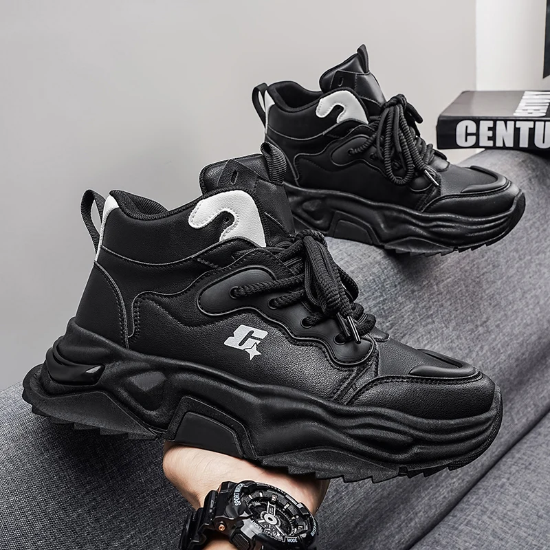 Men's High Quality Plus Size Casual Sneakers Four Seasons Soft Sole Outdoor Breathable Running Shoes Students Light Sports Shoes