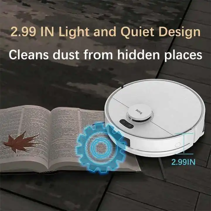 OEM робот-пылесос для дома и швабра для подметания пола, многофункциональный перезаряжаемый лазерный робот, умный пылесос
