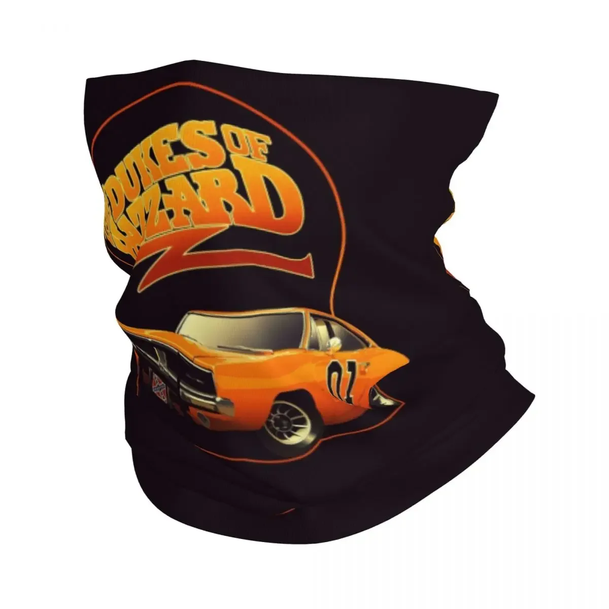 General Lees Dukes Of Hazzard Bandana Neck Gaiter Windproof Face Scarf Cover Women Men Headband Tube Balaclava