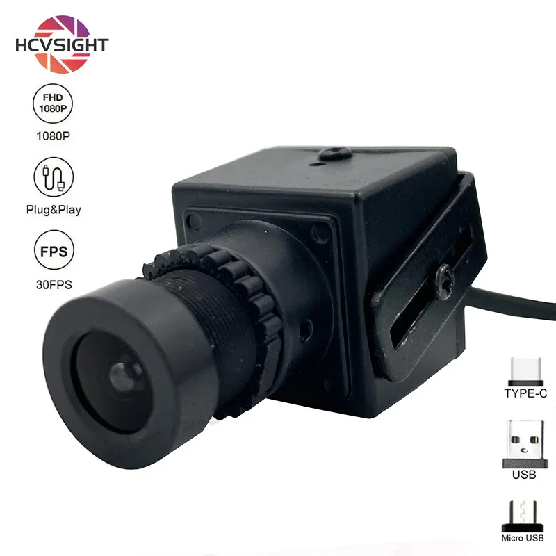 Carte de caméra Web USB 2.0, 20x20mm, objectif mini taille, 1080P, Full HD, industriel, PC UVC Micro iko, machine de caméra USB