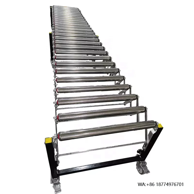 

Эффективность Китай Производитель на заказ Регулировка скорости Транспортная одежда Электрический стальной гравитационный роликовый конвейер