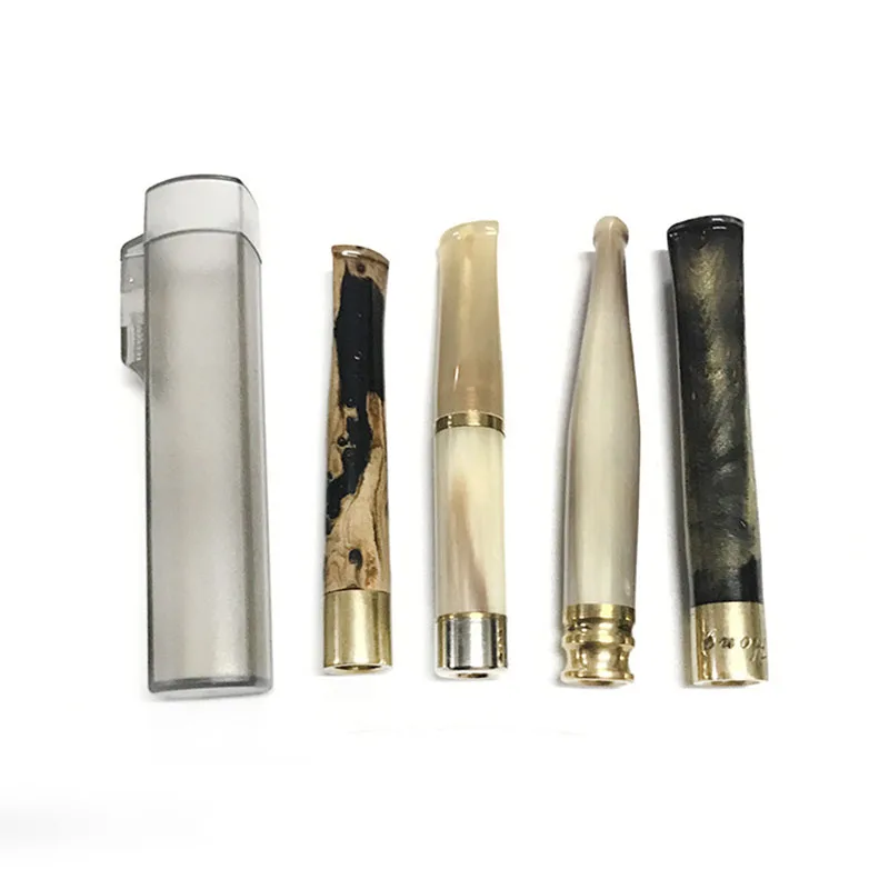 Portable Mini Cigarette Holder & Toothpick Storage Box – Transparent Protective Case with Snap Closure, Travel Organizer