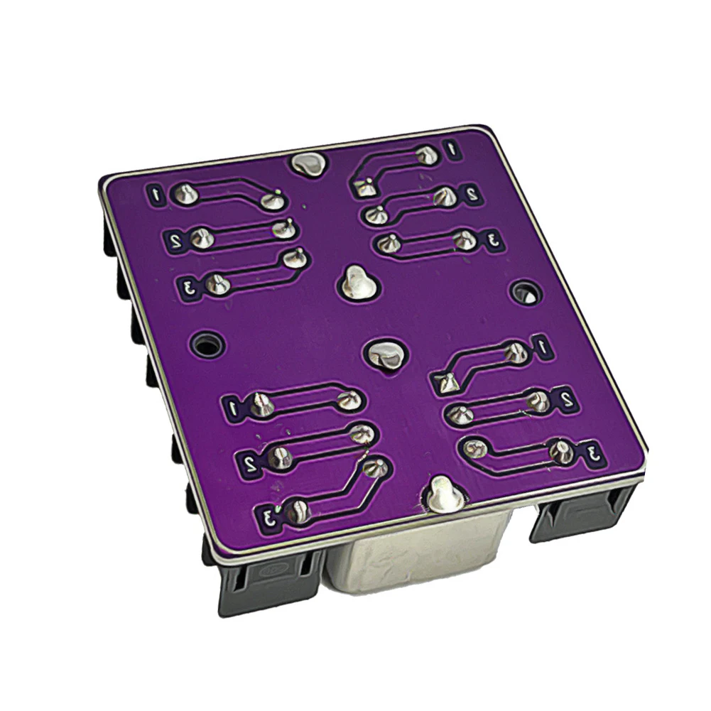 1Pc 600:600 Alloy Audio Isolation Transformer Balanced To Unbalanced Converter For HiFi DIY Preamplifier Noise Filter Module