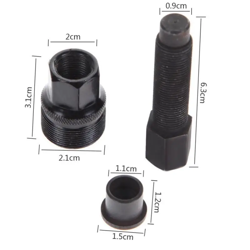 Crank Wheel Crank Extractor Bottom Bracket Puller Bolts Road Cycling Bike Crankset Pedal Remover Removal MTB Repair Tool