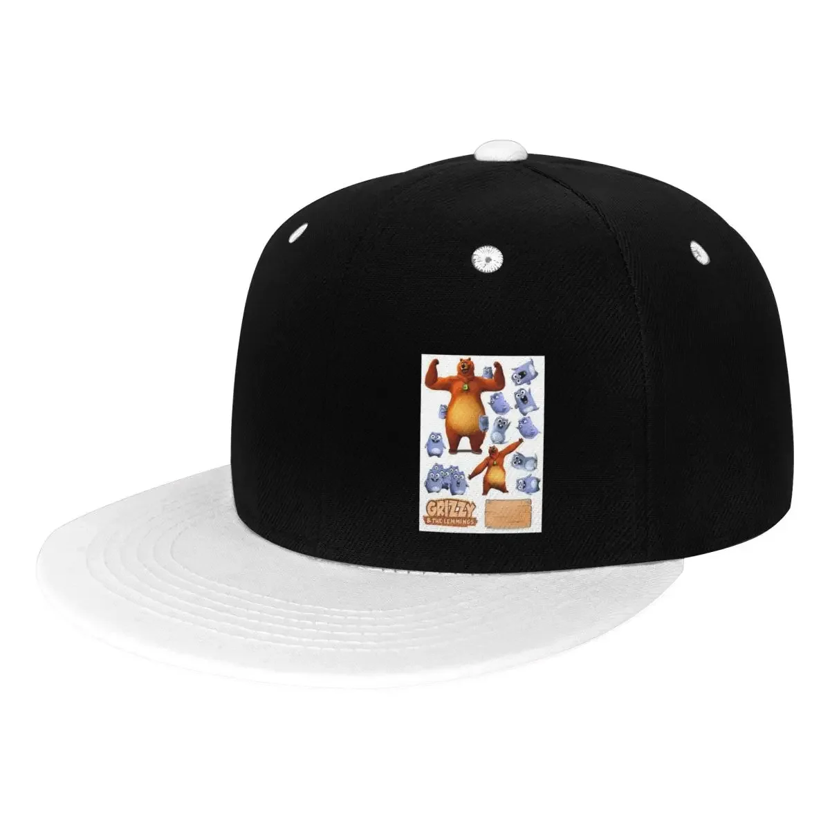 

Бейсбольные кепки с изображением Гриззи и леммингов, мужские и женские кепки, регулируемая кепка в стиле хип-хоп, бейсбольная кепка, каскетка