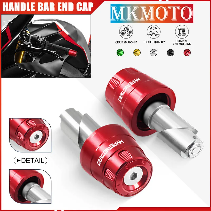 

Motorcycle Handle Bar Slider End Cap Plug Grips For Hypermotard 821 939 Strada Multistrada 950/S 1100/S 1200/S 1260/S 1200 1260