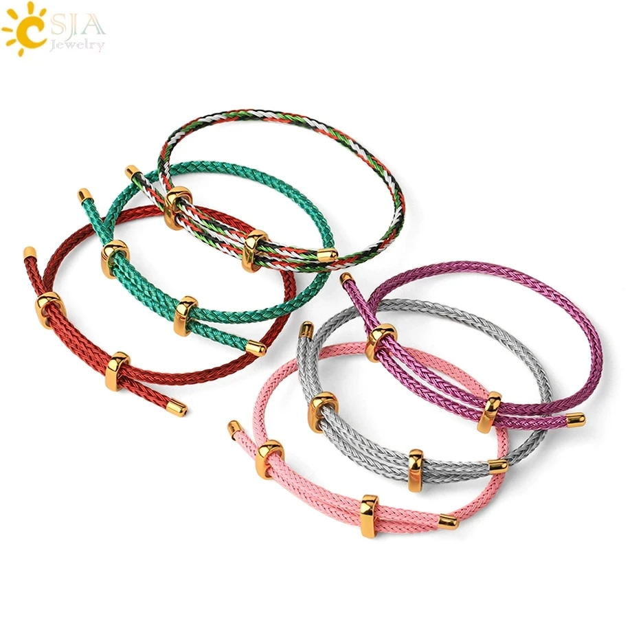 Thumbnail 4 - #33 Best Selling Adjustable Thread Bracelets