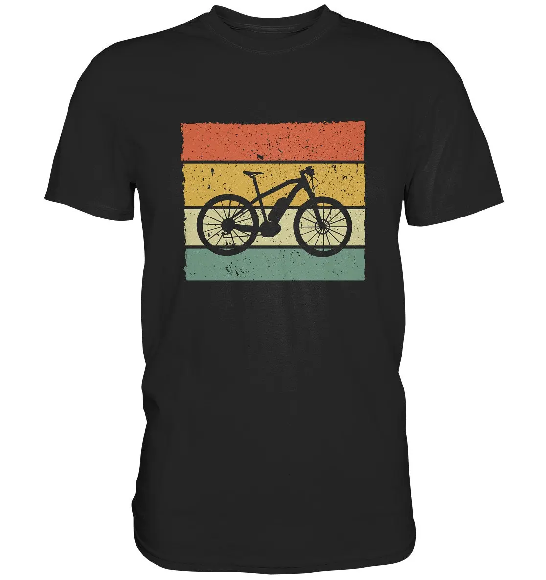 Bicycle Retro E Bike Electric T Shirt