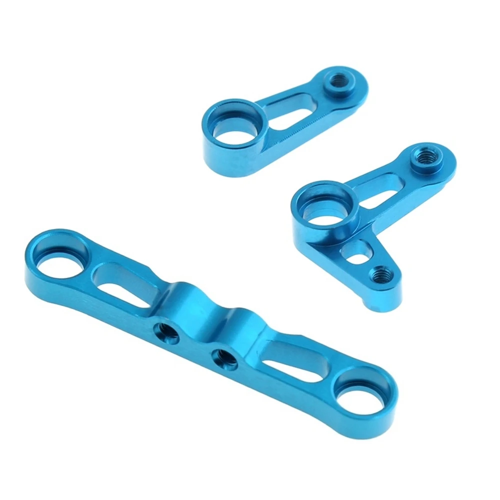 Металлический руль в сборе для Tamiya XV-01 XV01 FF-03 FF03 1/10 аксессуары для радиоуправляемых автомобилей