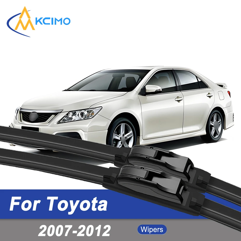 

Premium Rubber Durable Silent Windshield Wiper Blades 2pcs for Toyota Aurion XV40 2007-2012 Camry TRD Aurion