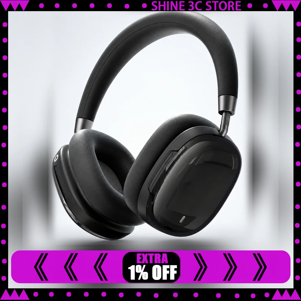 SIBYL Y9 Wireless Bluetooth Over Ear Headphones Active Noise Cancelling Headset for Music Travel Daily Use