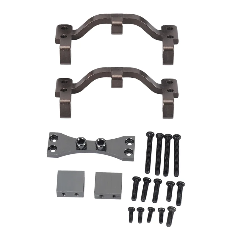 

B24C-3Set Metal Pull Rod Base Seat Mounts Servo Set For WPL C24 C14 C14K C24K 1/16 RC Car Truck Crawler Spare Upgrade Parts