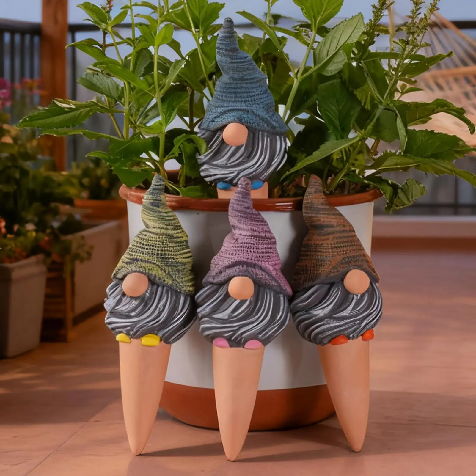 

Self Watering Spike Gnome Plant Automatic Irrigation System Device Planter Insert Flower Self for Potted Feeder Indoor Outdoor ﻿