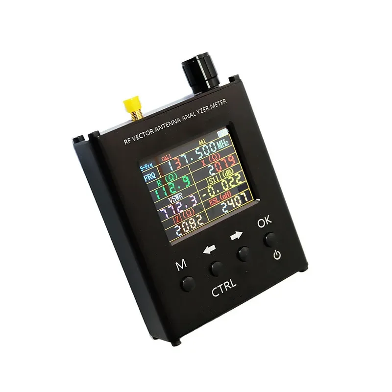 New 34.375MHz-2.7GHZ UV RF Vector Impedance ANT SWR Antenna Analyzer N1201SA+