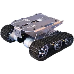 Tank Chassis Intelligente Auto Robot Chassis Met Motor Spoor Auto Tank Voor Arduino Robot Diy Kit Programmering Robot Starterkit