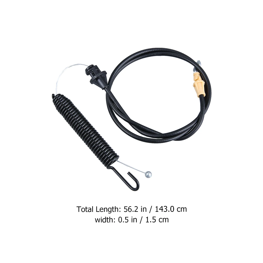 

Lawn Tractor Clutch Cable Steel Rubber Abs Material Engagement Control Cable for Lawnmower Tractor Practical Durability