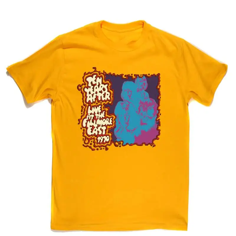 Ten Years After Live At The Fillmore East T Shirt Black Cotton All Sizes